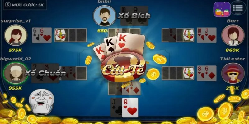 Hướng dẫn cách tham gia chơi game bài catte