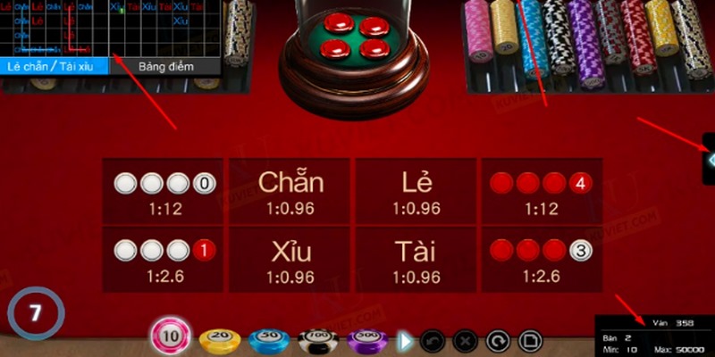Hạn chế đặt cược theo số đông khi chơi xóc đĩa
